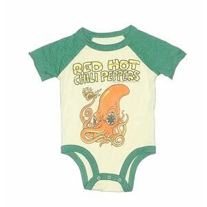 Band - Rowdy Sprout Red Hot Chili Peppers Bodysuit Size 3-6mo
